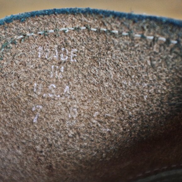 USA Made Timberland Boot Company Brown Leather Buckle Strap Ankle Boots - Picture 3 of 11